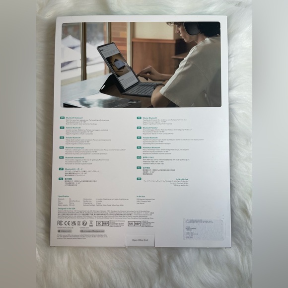 BNWB ESR IPad Pro 12.9 Magnetic Keyboard Case/BLACK - Picture 8 of 8